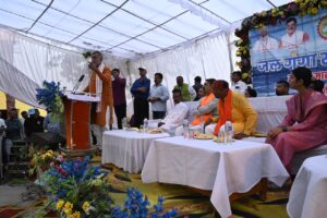 सरदारपुर – माही नदी के उद्गम स्थल मिंडा में जनसंवाद कार्यक्रम आयोजित, मंत्री प्रहलाद पटेल हुए शामिल, कहा – MP प्राचीनकाल से जल संरचनाओं का धनी