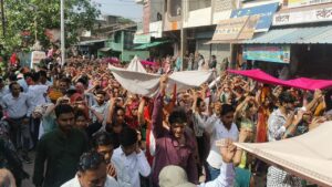 दसाई – गंगा दशहरे पर पाटीदार समाज ने निकाली विशाल गंगाजल कलश यात्रा